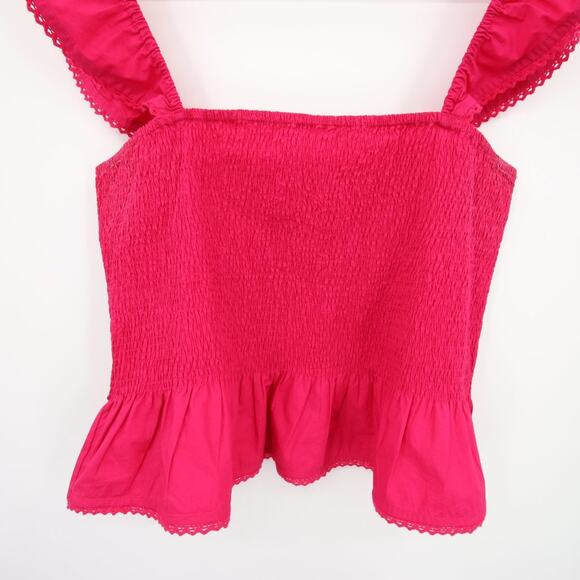 Roller Rabbit Pink Smocked Top - Picture 3 of 11